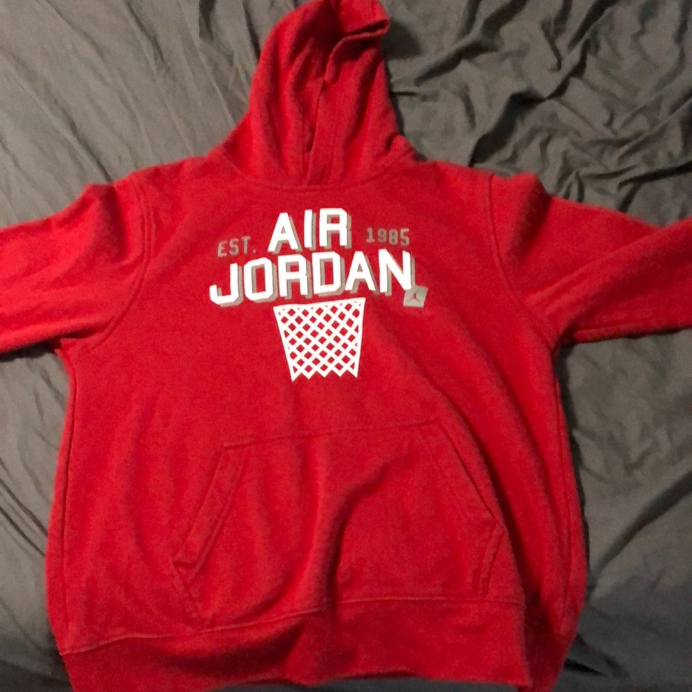 Jordan Red Air Jordan Hoodie